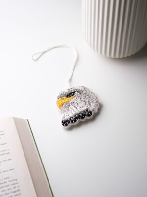 ميدالية مطرّزة - Hand-Embroidered Charm