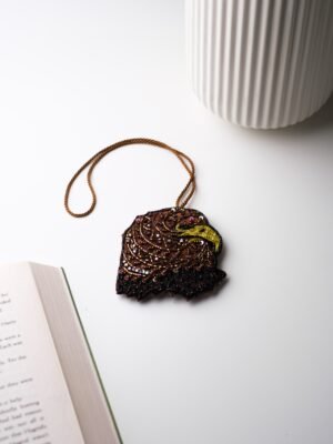 ميدالية مطرّزة - Hand-Embroidered Charm